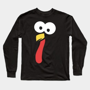 Turkey Face Long Sleeve T-Shirt